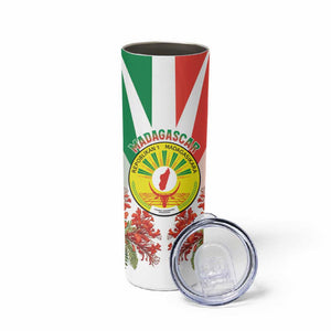 Personalized Madagasikara Skinny Tumbler Seal With Poinciana