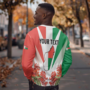 Personalized Madagasikara Sweatshirt Seal With Poinciana