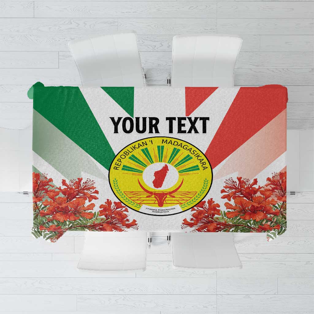 Personalized Madagasikara Tablecloth Seal With Poinciana