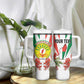 Personalized Madagasikara Tumbler With Handle Seal With Poinciana