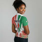 Personalized Madagasikara Women Polo Shirt Seal With Poinciana