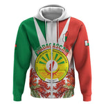 Personalized Madagasikara Zip Hoodie Seal With Poinciana