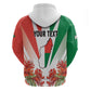 Personalized Madagasikara Zip Hoodie Seal With Poinciana