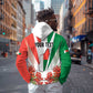 Personalized Madagasikara Zip Hoodie Seal With Poinciana