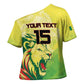 Custom Senegal Lions of Teranga Cross Shoulder Shirt Rise to Glory