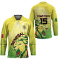 Custom Senegal Lions of Teranga Hockey Jersey Rise to Glory