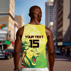 Custom Senegal Lions of Teranga Men Tank Top Rise to Glory