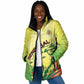 Custom Senegal Lions of Teranga Padded Jacket Rise to Glory