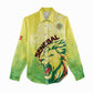 Custom Senegal Lions of Teranga Women Casual Shirt Rise to Glory
