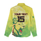 Custom Senegal Lions of Teranga Women Casual Shirt Rise to Glory