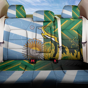 South Africa and Argentina Rugby Back Car Seat Cover Sporty Style
