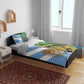 South Africa and Argentina Rugby Bedding Set Sporty Style