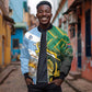 South Africa and Argentina Rugby Personalised Bomber Jacket Sporty Style