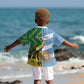 South Africa and Argentina Rugby Personalised Kid Hawaiian Shirt Sporty Style