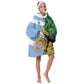 South Africa and Argentina Rugby Personalised Kid Wearable Blanket Hoodie Sporty Style