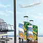 South Africa and Argentina Rugby Luggage Cover Sporty Style
