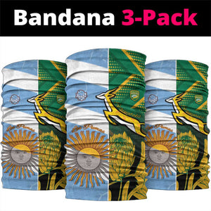 South Africa and Argentina Rugby Neck Gaiter Sporty Style LT15