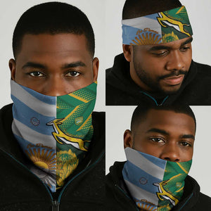 South Africa and Argentina Rugby Neck Gaiter Sporty Style LT15