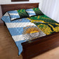 South Africa and Argentina Rugby Quilt Bed Set Sporty Style