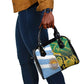 South Africa and Argentina Rugby Shoulder Handbag Sporty Style