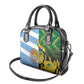 South Africa and Argentina Rugby Shoulder Handbag Sporty Style
