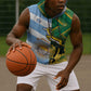 South Africa and Argentina Rugby Personalised Sleeveless Hoodie Sporty Style - African Pride
