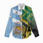 South Africa and Argentina Rugby Personalised Women Casual Shirt Sporty Style