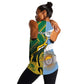 South Africa and Argentina Rugby Personalised Women Racerback Tank Sporty Style