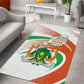Happy Jamhuriyar Nijar Independence Day Area Rug Coat Of Arm With Niger Map