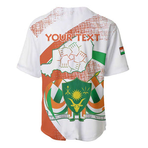 Personalized Happy Jamhuriyar Nijar Independence Day Baseball Jersey Coat Of Arm With Niger Map