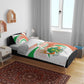 Happy Jamhuriyar Nijar Independence Day Bedding Set Coat Of Arm With Niger Map