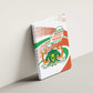 Happy Jamhuriyar Nijar Independence Day Canvas Wall Art Coat Of Arm With Niger Map