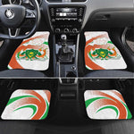 Happy Jamhuriyar Nijar Independence Day Car Mats Coat Of Arm With Niger Map