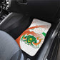 Happy Jamhuriyar Nijar Independence Day Car Mats Coat Of Arm With Niger Map