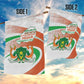 Happy Jamhuriyar Nijar Independence Day Garden Flag Coat Of Arm With Niger Map