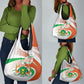 Happy Jamhuriyar Nijar Independence Day Grocery Bag Coat Of Arm With Niger Map