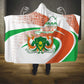 Happy Jamhuriyar Nijar Independence Day Hooded Blanket Coat Of Arm With Niger Map