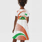 Personalized Happy Jamhuriyar Nijar Independence Day Kid Short Sleeve Dress Coat Of Arm With Niger Map