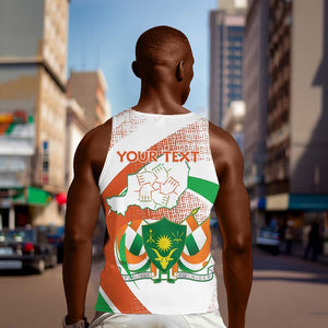 Personalized Happy Jamhuriyar Nijar Independence Day Men Tank Top Coat Of Arm With Niger Map