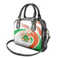 Happy Jamhuriyar Nijar Independence Day Shoulder Handbag Coat Of Arm With Niger Map