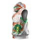 Personalized Happy Jamhuriyar Nijar Independence Day Sleeveless Hoodie Coat Of Arm With Niger Map - African Pride