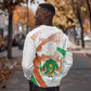 Personalized Happy Jamhuriyar Nijar Independence Day Sweatshirt Coat Of Arm With Niger Map