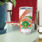 Personalized Happy Jamhuriyar Nijar Independence Day Tumbler Cup Coat Of Arm With Niger Map