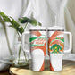 Personalized Happy Jamhuriyar Nijar Independence Day Tumbler With Handle Coat Of Arm With Niger Map