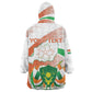 Personalized Happy Jamhuriyar Nijar Independence Day Wearable Blanket Hoodie Coat Of Arm With Niger Map
