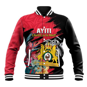 Personalized First Empire of Haiti 1804-1806 Baseball Jacket Liberté ou la Mort!