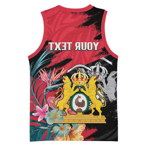 Personalized First Empire of Haiti 1804-1806 Basketball Jersey Liberté ou la Mort! - African Pride