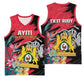 Personalized First Empire of Haiti 1804-1806 Basketball Jersey Liberté ou la Mort! - African Pride