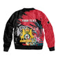 Personalized First Empire of Haiti 1804-1806 Bomber Jacket Liberté ou la Mort!