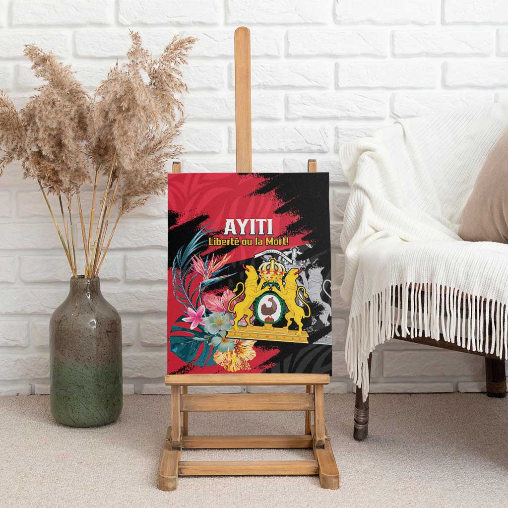 First Empire of Haiti 1804-1806 Canvas Wall Art Liberté ou la Mort!